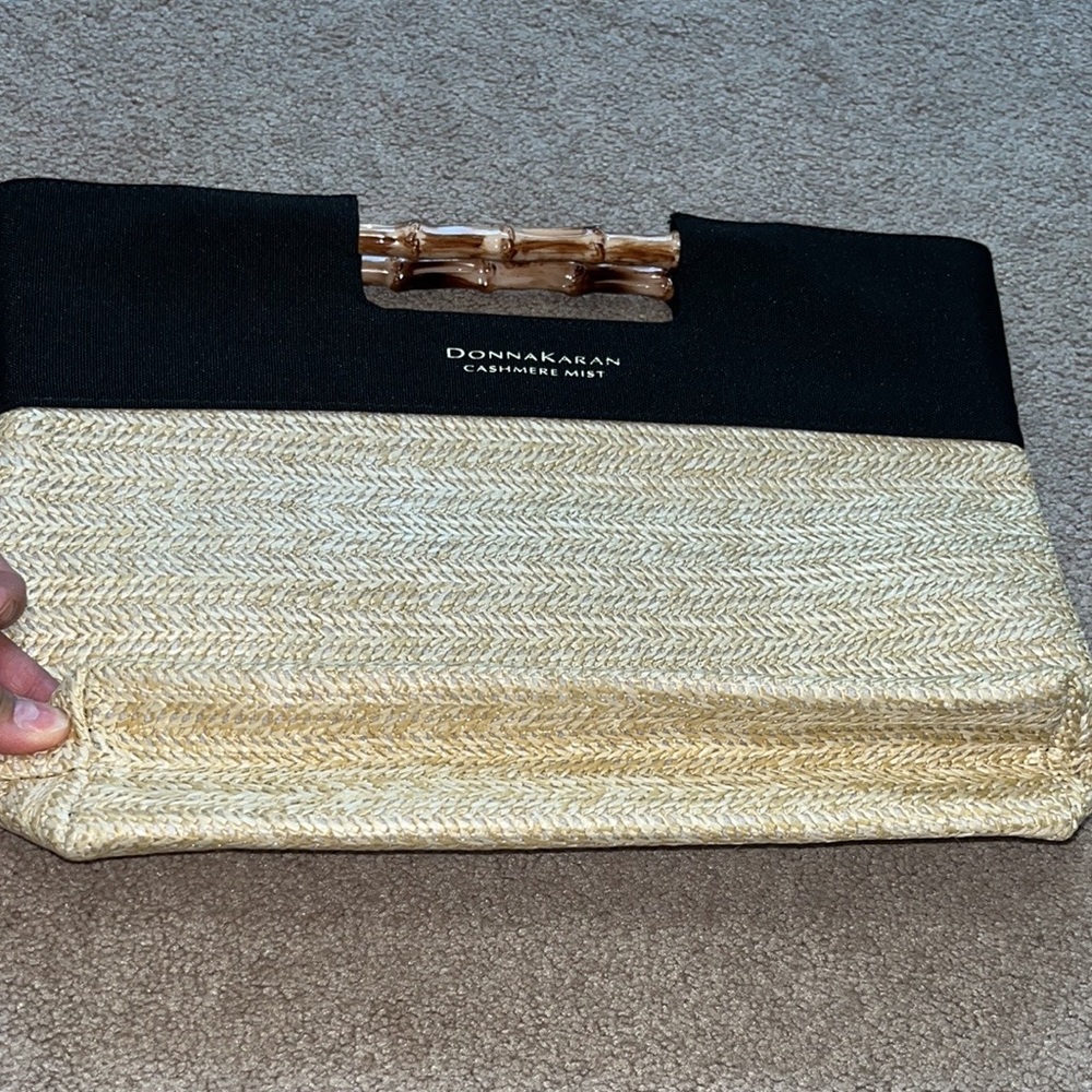 Donna Karan Multi Textured Tote - Picture 3 of 6